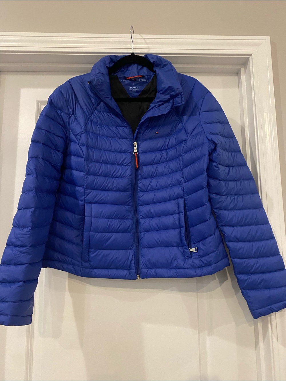 Tommy Hilfiger Royal Blue Quilted Packable Puffer Jacket